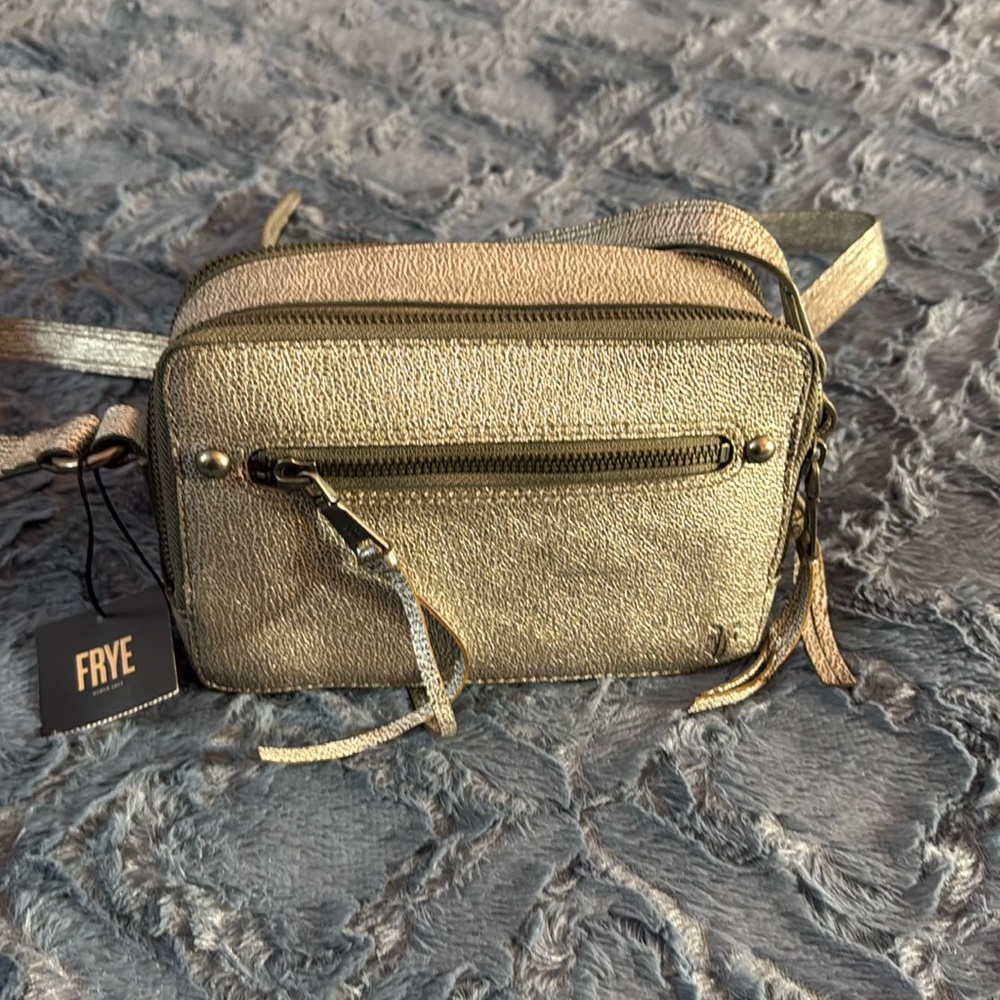 Silver Frye Camera bag